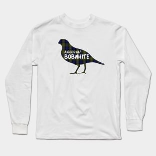 Bobwhite Critter - MacLaren Plaid Long Sleeve T-Shirt